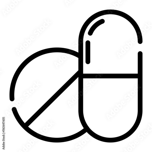 marijuana pills cutline icon