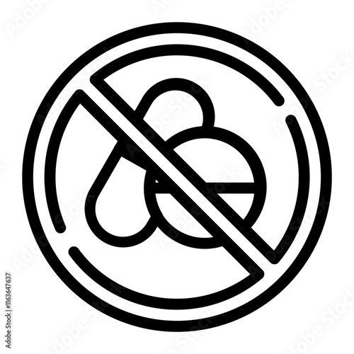 not pill hangover cutline icon