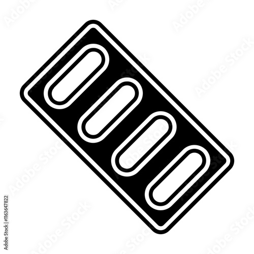ecstasy pills glyph icon