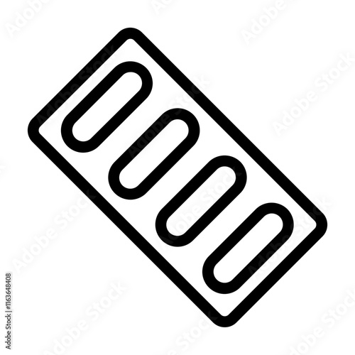 ecstasy pills line icon