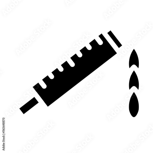 syringe solid icon