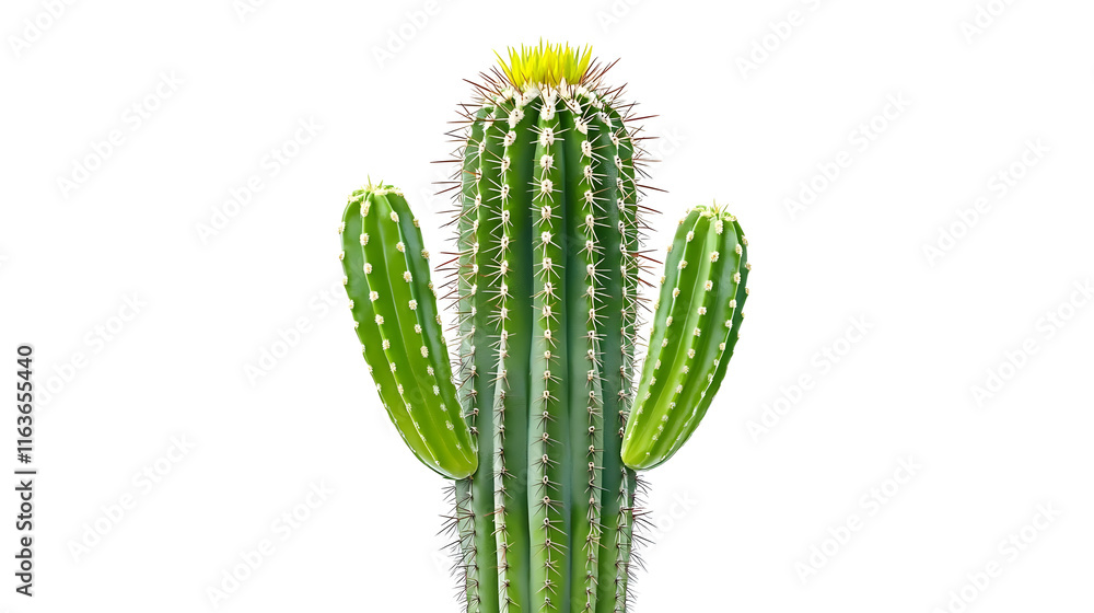vibrant cactus with multiple arms and bright yellow flowers, showcasing nature beauty vibrant cactus with multiple arms and bright yellow flowers, showcasing nature beauty