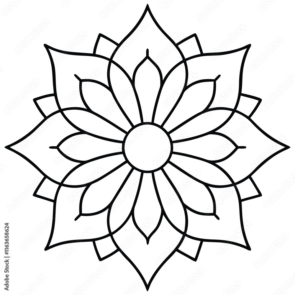 traditional mandala art vector illustration traditional mandala art vector illustration