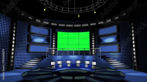 virtual television studio