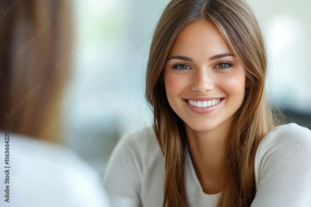 Job Interview With Employment Consultant Woman, Generative AI Job Interview With Employment Consultant Woman, Generative AI