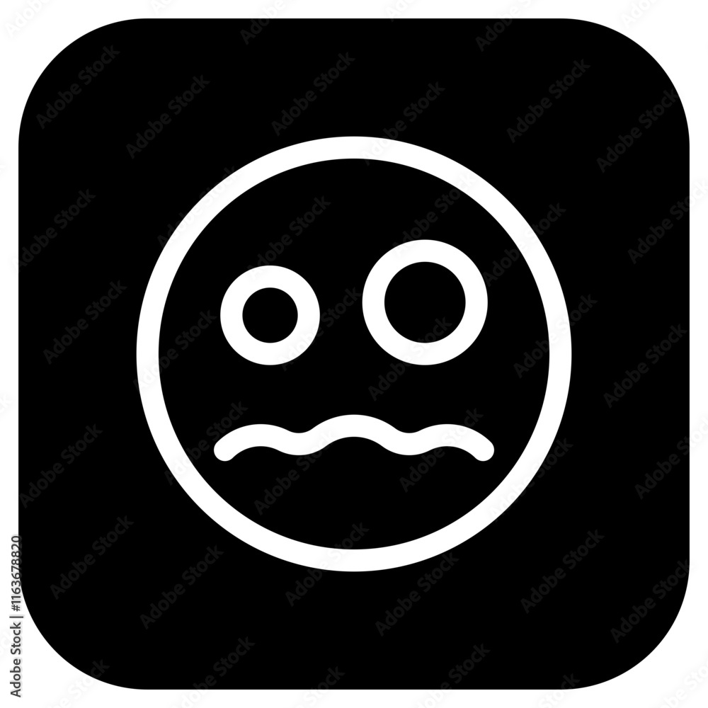 Editable scared face expression emoticon vector icon. Part of a big icon set family. Part of a big icon set family. Perfect for web and app interfaces, presentations, infographics, etc Editable scared face expression emoticon vector icon. Part of a big icon set family. Part of a big icon set family. Perfect for web and app interfaces, presentations, infographics, etc
