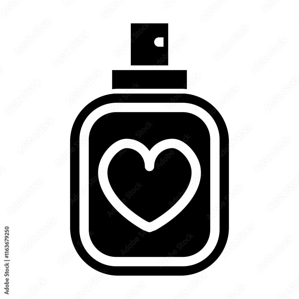 women's perfume glyph style women's perfume glyph style