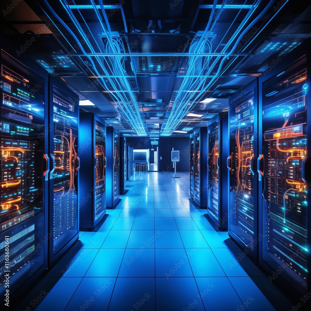 Fototapeta premium Technology Background