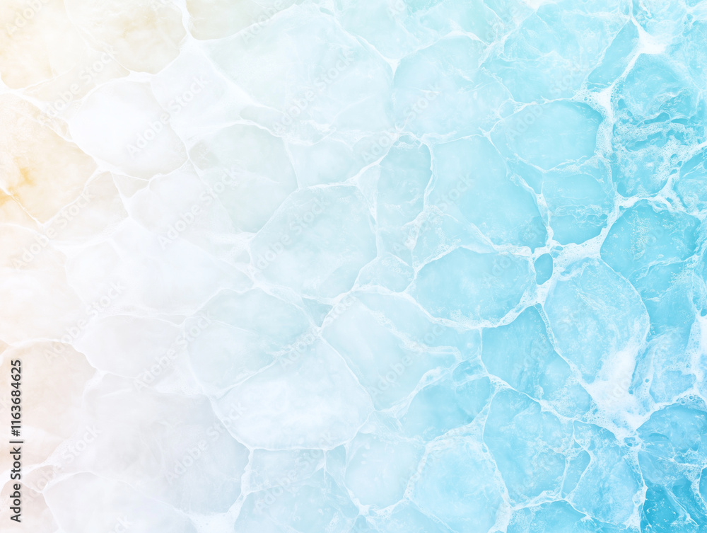 Obraz premium Gradient abstract background blue, sky, ice, ink, with copy space