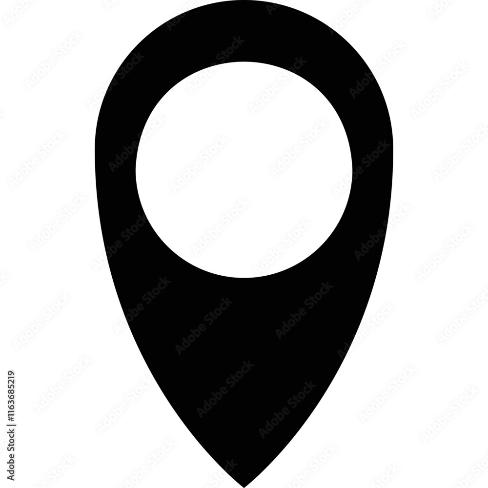 simple vector icon location
simple vector icon location