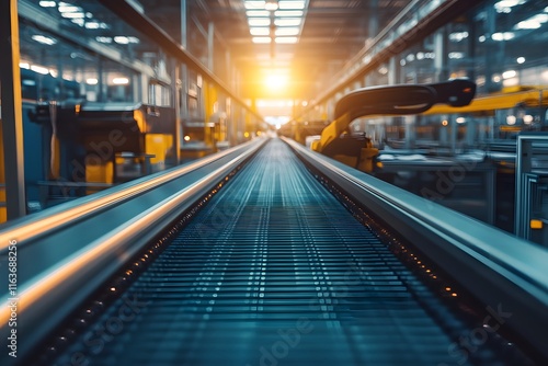 The subway train hurtles through the tunnel, a blur of motion beneath the city, connecting passengers to their destinations photo