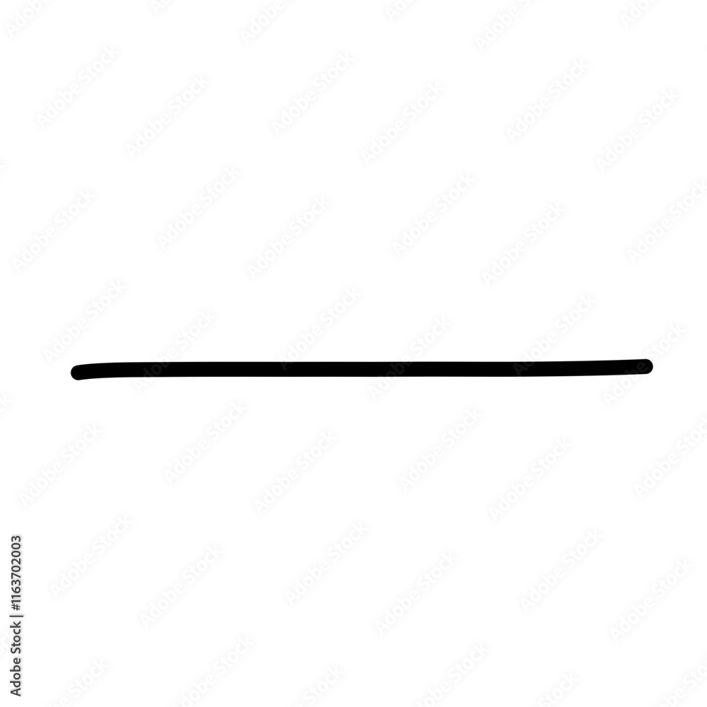 Underline hand drown Underline hand drown
