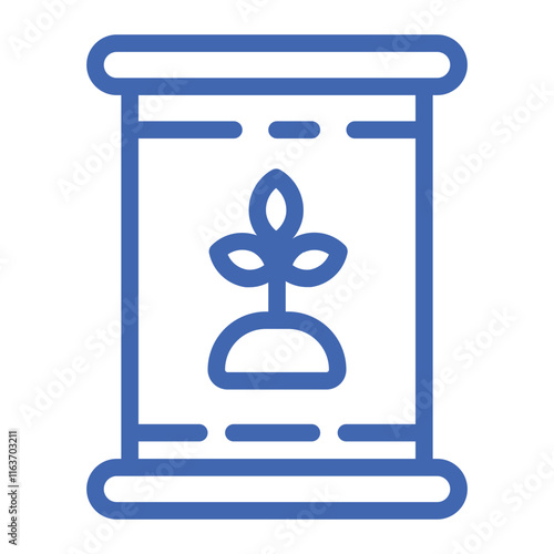 plant seeds color icon