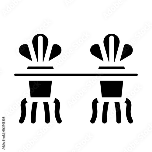 hydroponic gardening solid icon