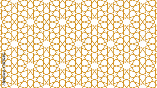 islamic geometric seamless pattern background