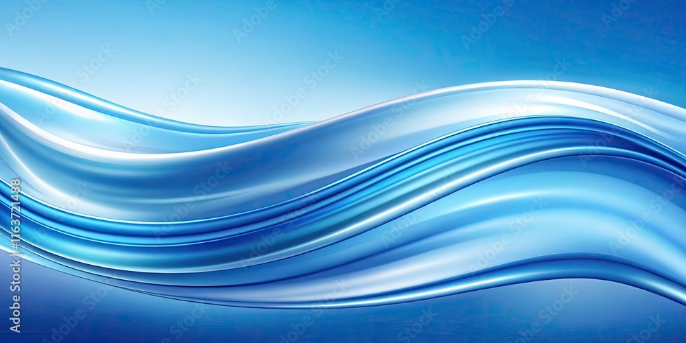 Blue and White Wave Pattern Background with Main Subject Positioned Right and Ample Copy Space for Creative Projects, Graphic Design, and Branding Needs Blue and White Wave Pattern Background with Main Subject Positioned Right and Ample Copy Space for Creative Projects, Graphic Design, and Branding Needs