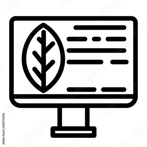 modern agriculture line icon