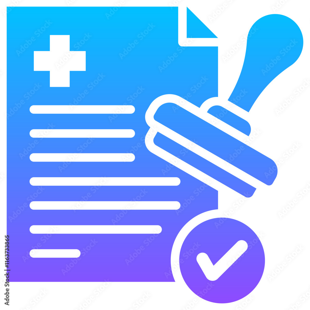 Obraz premium Informed Consent Icon