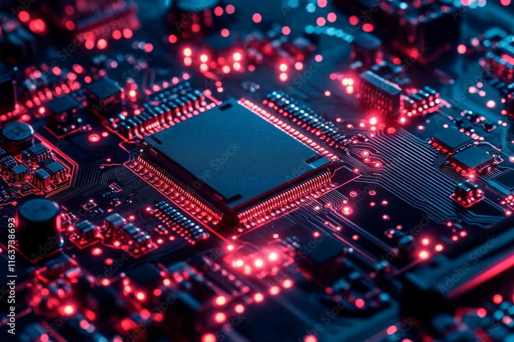 Computer Processor Technology. CPU Semiconductor Hardware, Generative AI Computer Processor Technology. CPU Semiconductor Hardware, Generative AI
