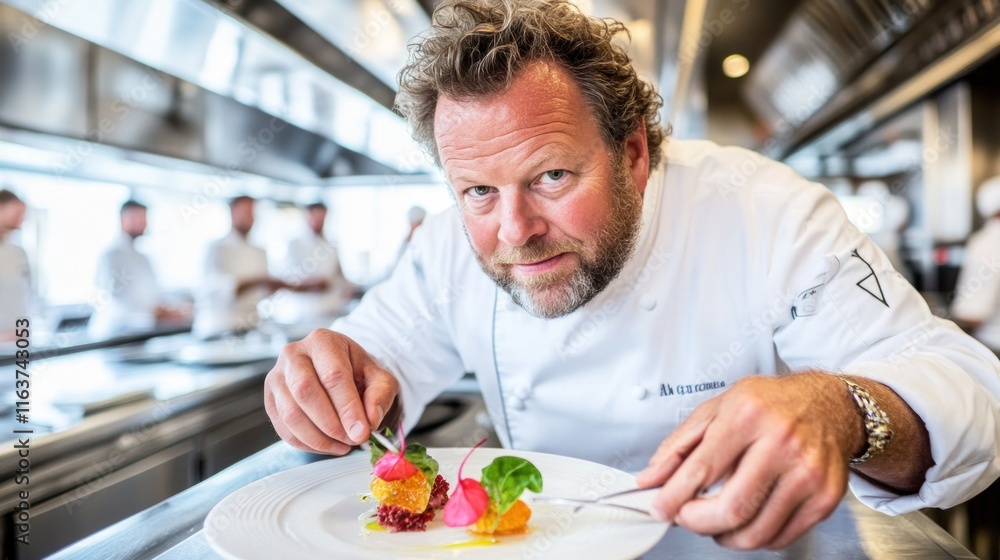 Culinary Artistry: A Chef's Focused Creation Culinary Artistry: A Chef's Focused Creation