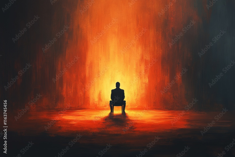 Fototapeta premium The Empty Room, Schizoid Personality Disorder