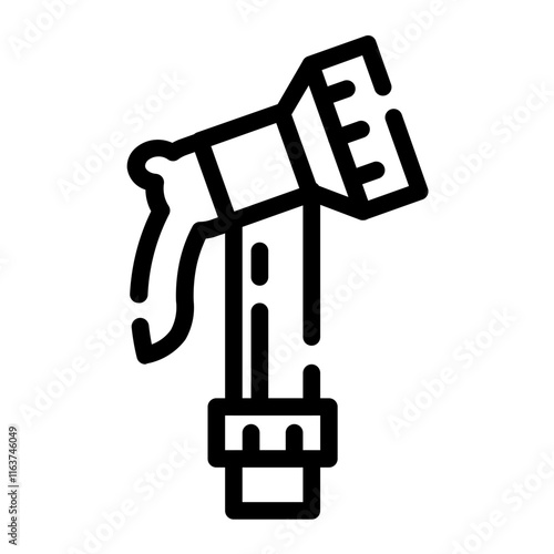 hose nozzle cutline icon