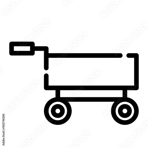 cart cutline icon