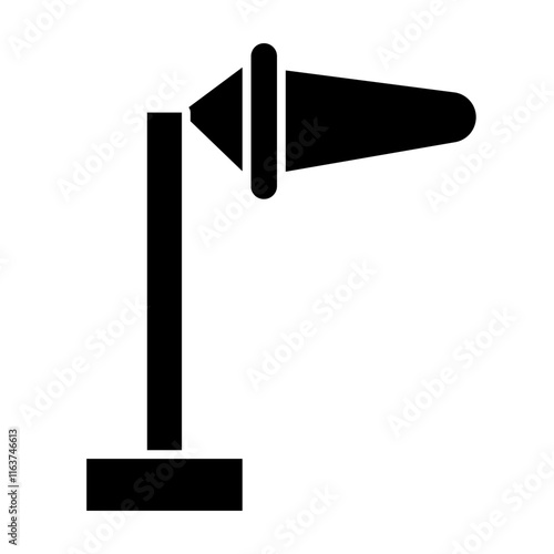 windsock glyph icon