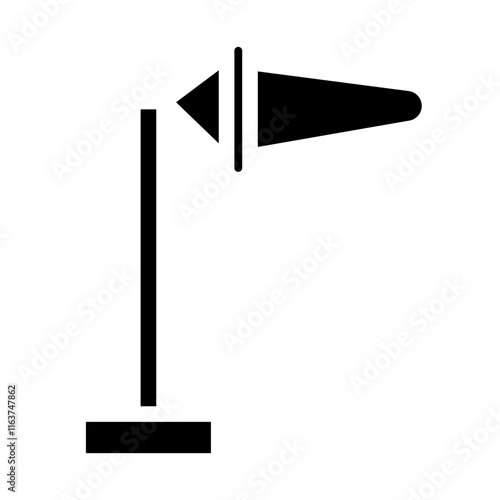 windsock solid icon