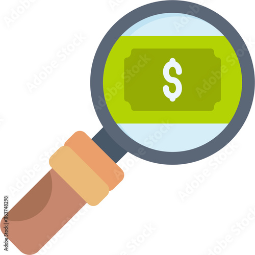 Search Money Icon