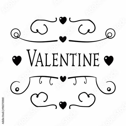 Happy valentine day, Happy valentine day typography design
