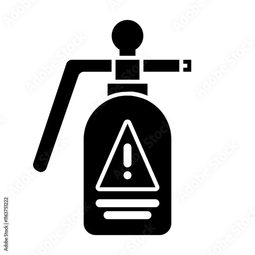 spray glyph icon