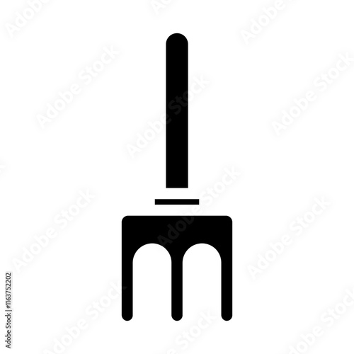 scratch the plants solid icon