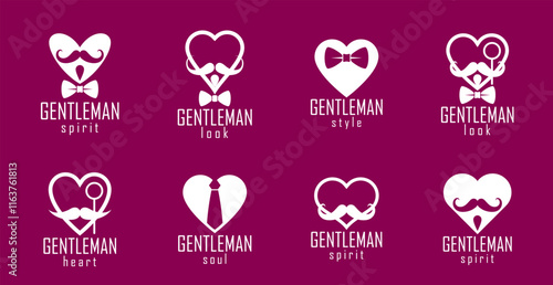 Gentleman hearts vector ico...