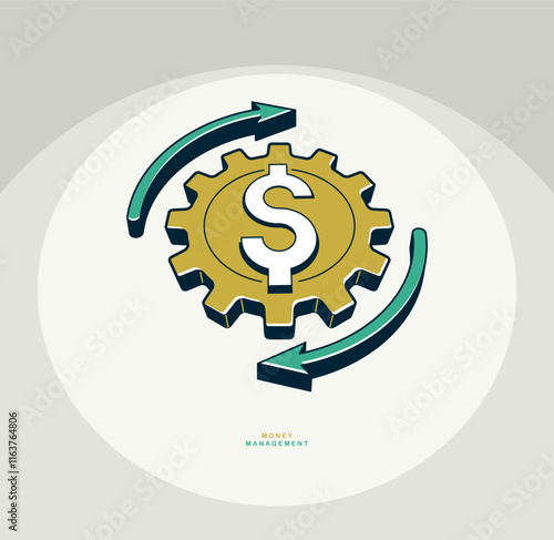 Money management concept po...