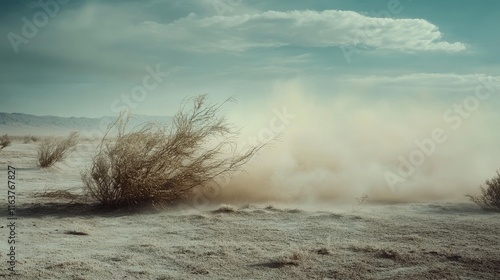 Tumbleweed, dry weed ball and brown dust clouds isolated on transparent background. Vector realistic set of flow desert sand and dead plants, rolling dry bushes, old tumble grass in prairie