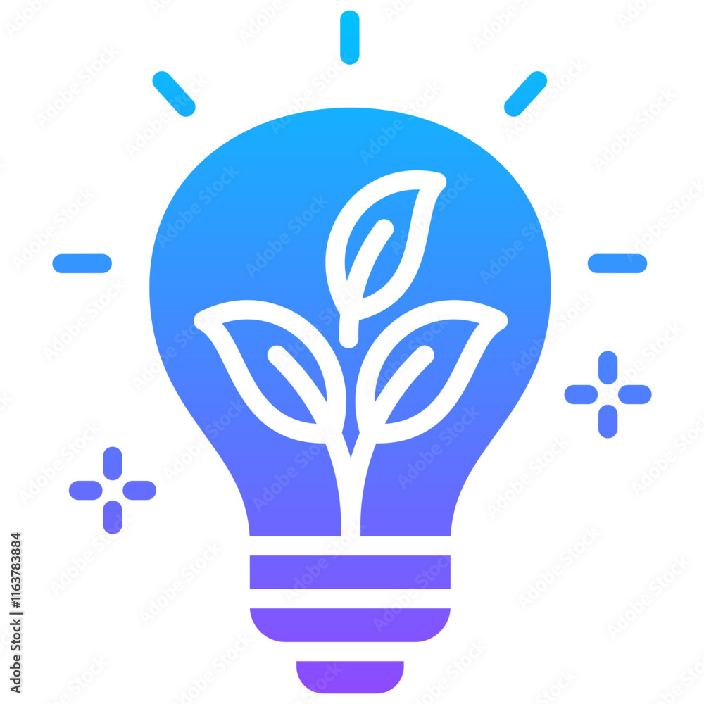 Fototapeta premium Lightbulb Icon