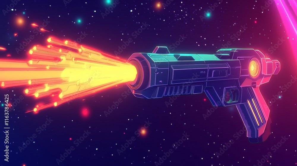 Space guns vfx effect, explosion, laser blasters with plasmic beams and rays. Raygun pistols, futuristic alien weapon. Game comic energy phasers with colorful lightnings, fireballs Cartoon vector set Space guns vfx effect, explosion, laser blasters with plasmic beams and rays. Raygun pistols, futuristic alien weapon. Game comic energy phasers with colorful lightnings, fireballs Cartoon vector set