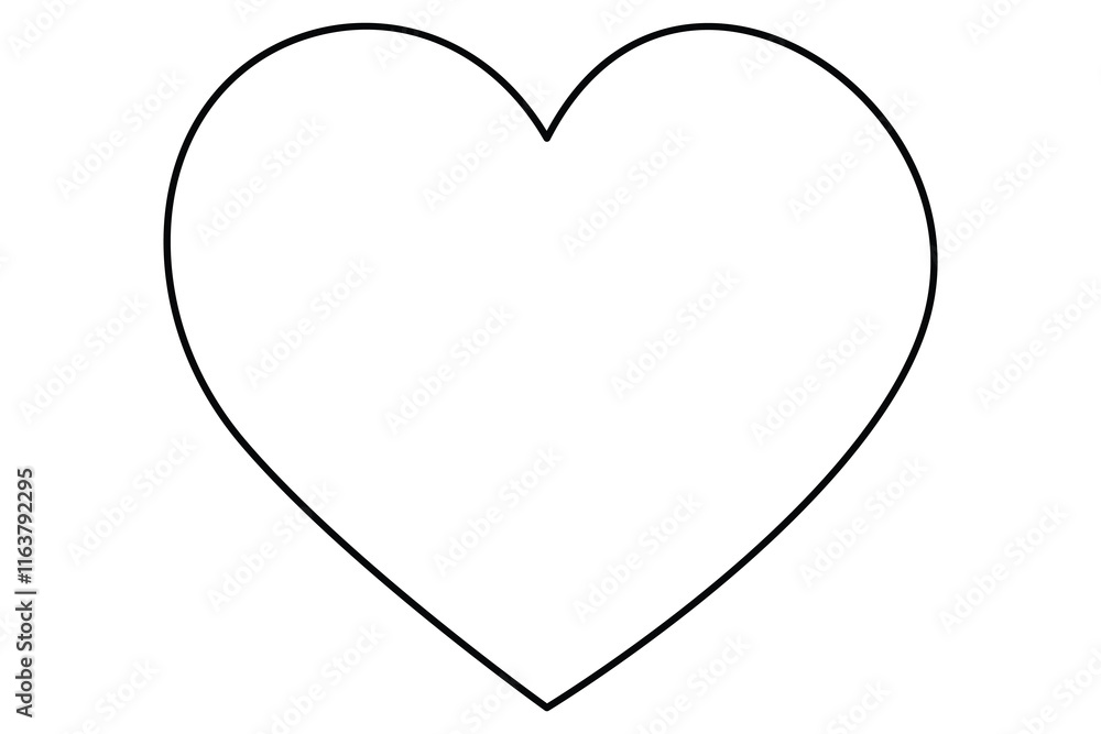 Elegant continuous one line drawing of a heart icon outline for modern designs vector illustration
Elegant continuous one line drawing of a heart icon outline for modern designs vector illustration