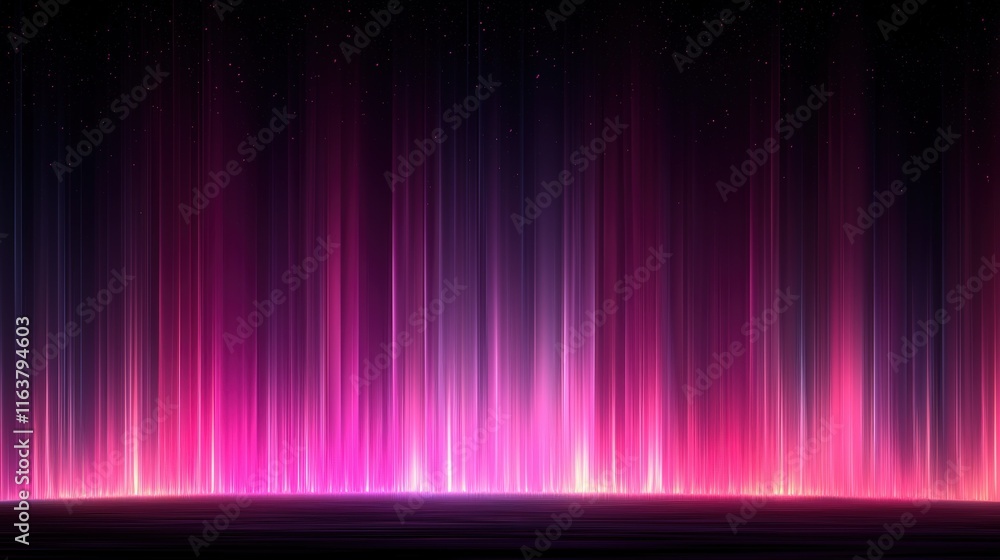 Vibrant Abstract Light Patterns at Night Vibrant Abstract Light Patterns at Night