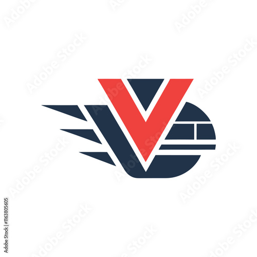 modern minimal transport agency vehicle company business logo vector art design