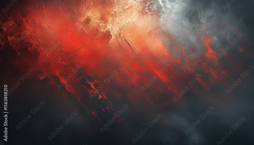 Abstract Composition with Dark Crimson Tones and Smoky Texture for Artistic Backgrounds Abstract Composition with Dark Crimson Tones and Smoky Texture for Artistic Backgrounds
