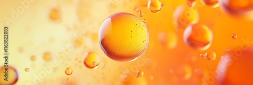 Wallpaper Mural Abstract yellow liquid background Torontodigital.ca