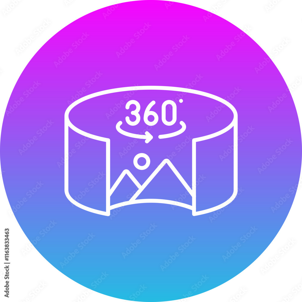 Panorama Icon Panorama Icon