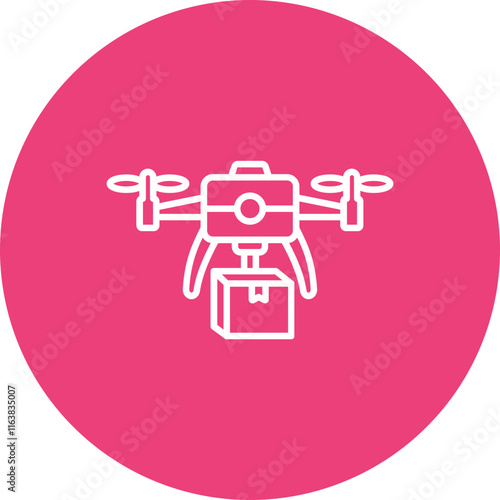 Drone Delivery Icon