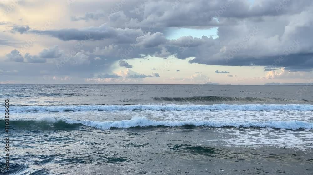 Sea, rough sea, Italy Sea, rough sea, Italy