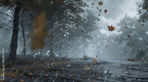 A hurricane is a powerful and destructive tropical storm characterized by strong winds, heavy rainfall, and swirling, organized systems of clouds. Forming over warm ocean waters, hurricanes are fueled