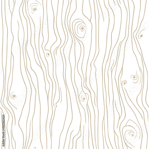 Abstract seamless wood background. Wooden pattern. Timber texture. Vector graphic.