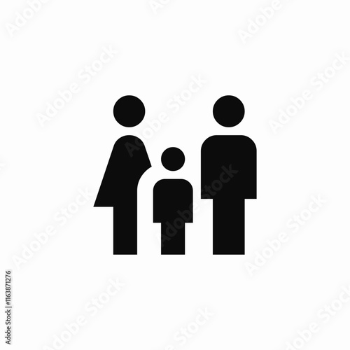 family members icon sign vector