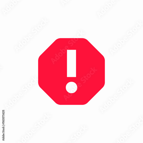 warning caution error icon sign vector